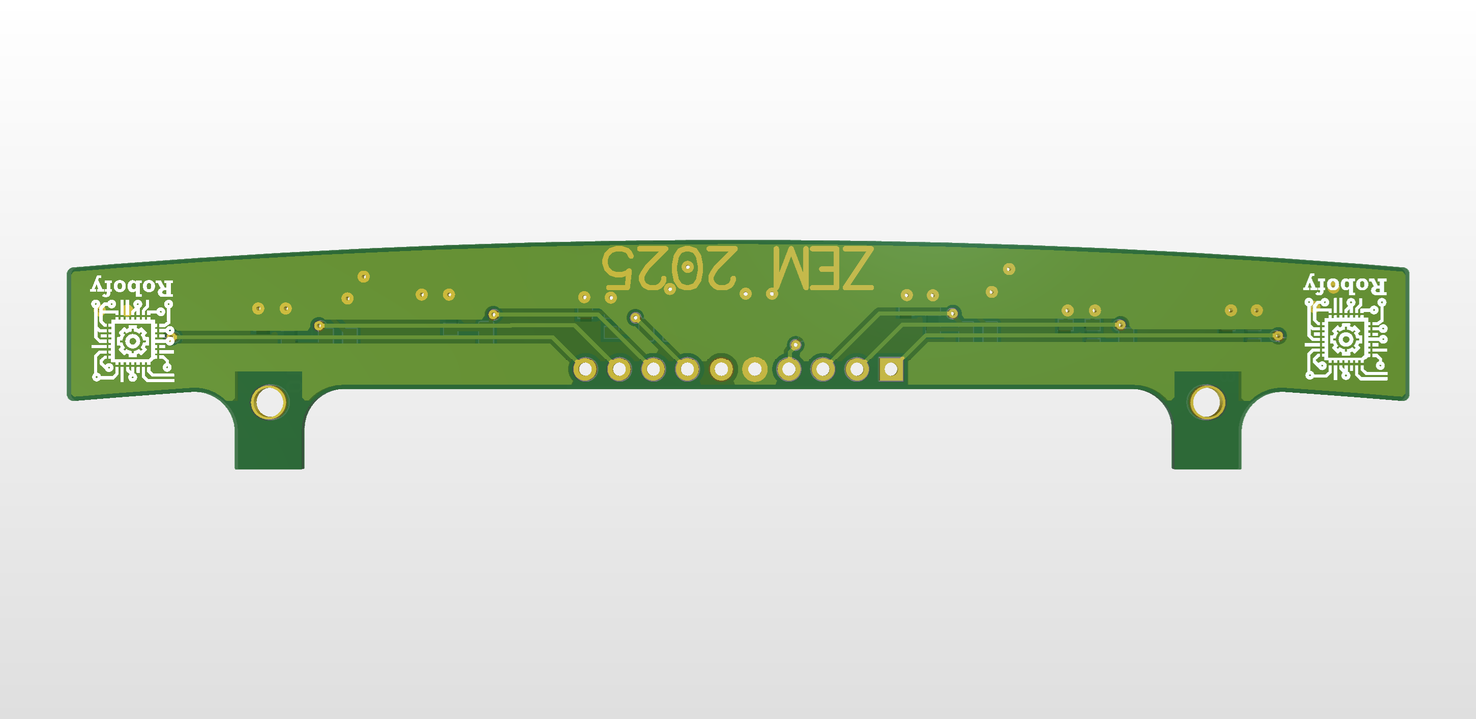 IR array 100 mm front